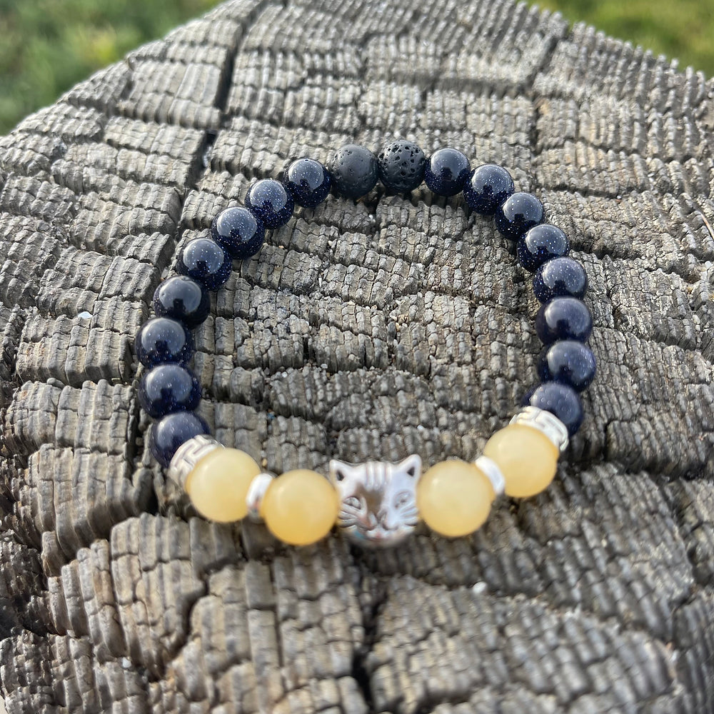 Vibrant Light Cat Bracelet